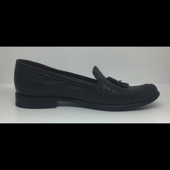 COLE HAAN Black Women's Woven Loafers Size 8 AA - Picture 3 of 8